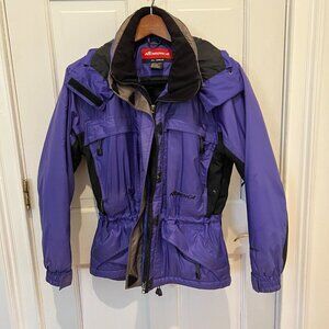 Nordica Ski Jacket Vintage 80s 90s Apres Ski Snow Coat Bunny Retro Vtg Womens 6